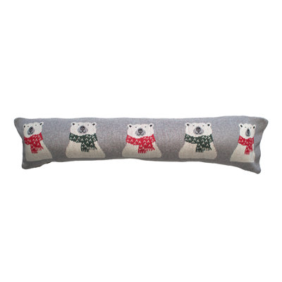 Abstract Cotton Throw Pillow