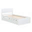 Cadre de lit simple avec lit gigogne simple-121082703