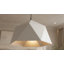 Luminaire suspendu avec abat-jour géométrique blanc moderne 1 lumière Avila-1099060345-1099060347
