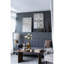 Boîte décorative murale à 2 feuilles avec cadre ombré de 23,5 x 1 x 35,5 po, fabrication en papier sophistiquée, décoration de 2 espaces de bureau et de famille, beau travail délavé gris, embellissement moderne