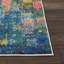 Blue Rug, Stain Resistant Graphics Rug With 6Mm Thickness, Abstract Rug For Bedroom, & Dining Room-1117140539