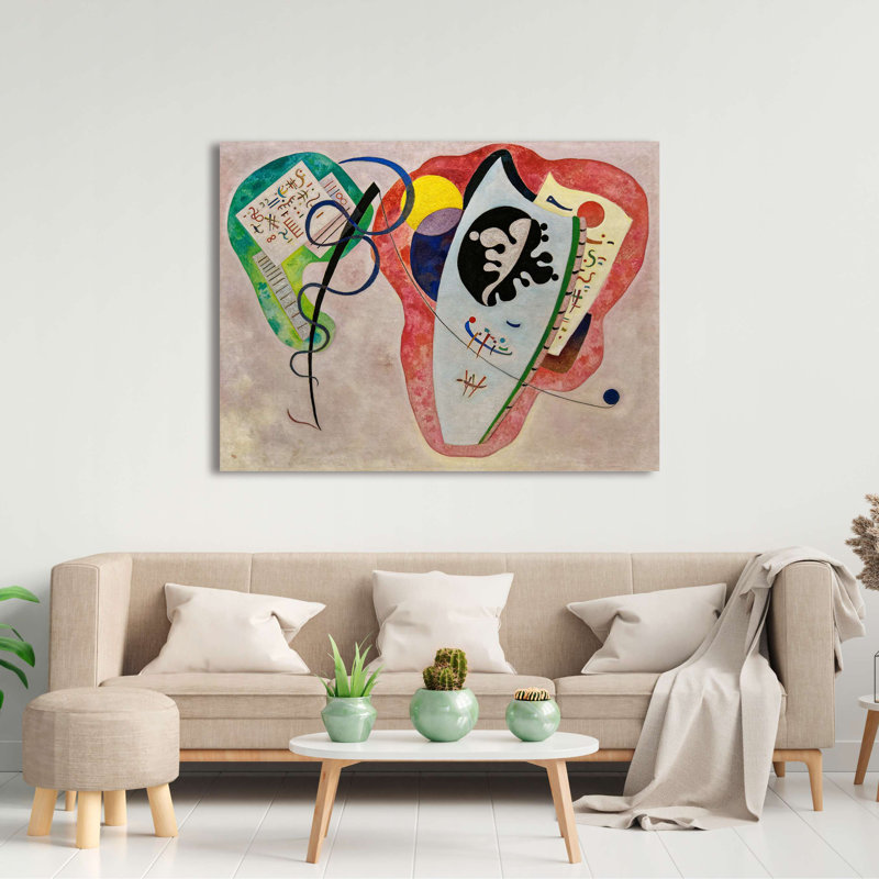 Wassily Kandinsky - Wrapped Canvas Print, 70cm H x 100cm W