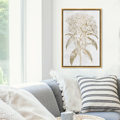 " Floral Sketch Border Bold "