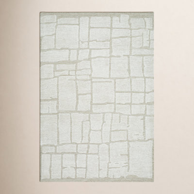 Hand-Tufted Abstract Rug