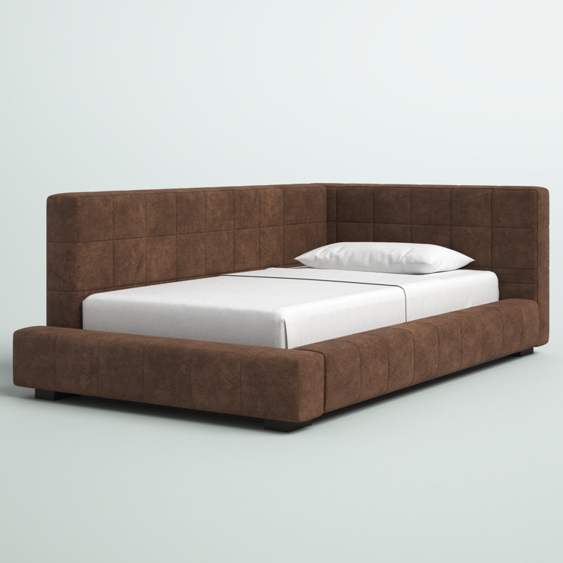 Beckham Upholstered Platform Bed, Twin