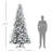 Artificial Christmas Tree with 616 Realistic Cedar Branches