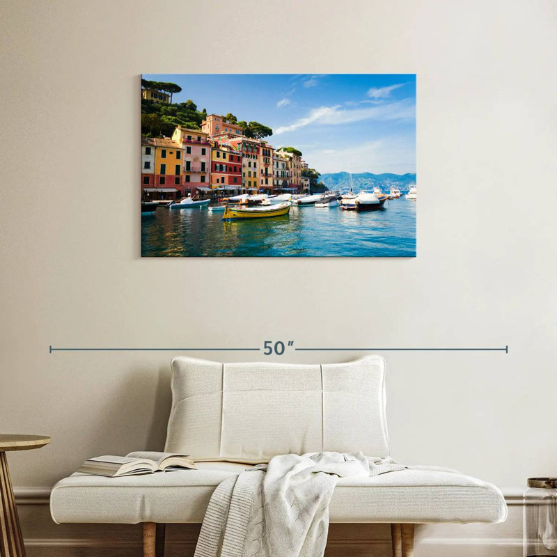 Sebbie Portofino, bord de mer, H 24 po x l 36 po