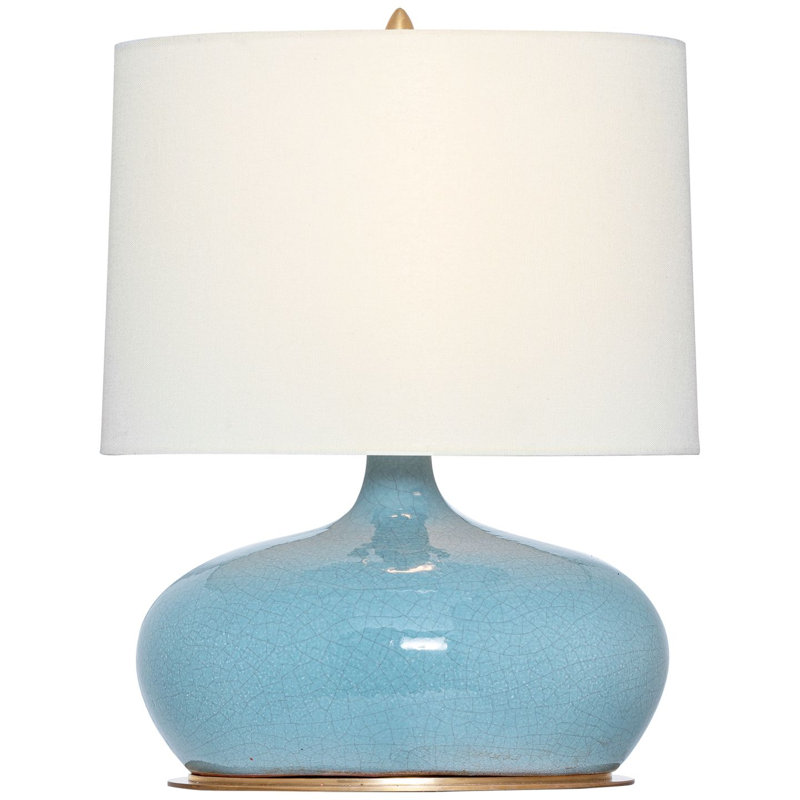 Olinda Table Lamp, Crackled Robin