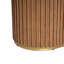 Ensemble de bar 5 pièces Kyra avec tabourets en rotin de style Mid-Century-122903982-122903979