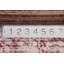 Tapis rayé rose à motif abstrait moderne 3 x 5