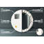 Huldar Glass Flat Wall Mirror