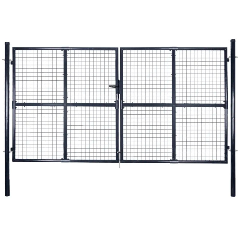 Ruhland 306 cm W Gate Fencing, 170 cm H x 289cm W