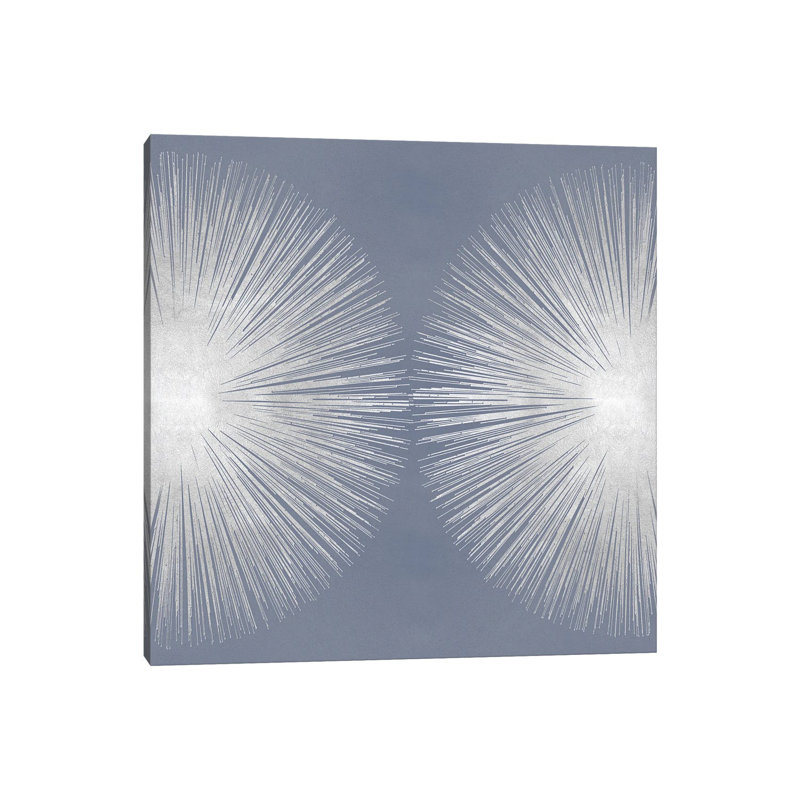 Abby Young - Wrapped Canvas Print, Silver, 30.48 cm H x 30.48 cm W