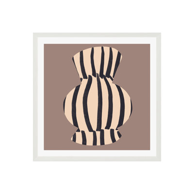 Ervand "Earth Tone Modern Vase" Print