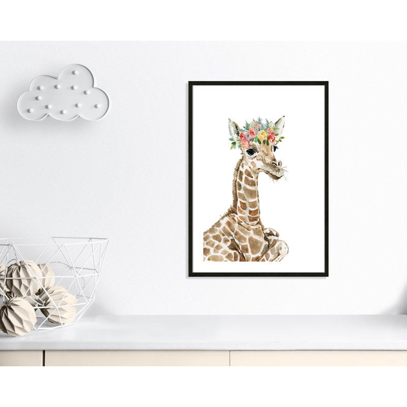 Art sur toile savannah, H 35,5 po x l 25,5 po x P 1,18 po, Cadre noir