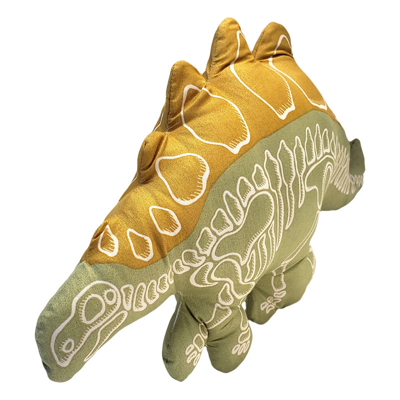 Ensemble de lit dans un sac Dino Discovery - édredon réversible avec draps, taies décoratives, taies d'oreiller et coussin décoratif - taille simple