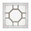 Miroir mural 48 po x 48 po de style antique avec cadre en miroir
