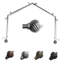 Tringle à rideaux simple à baie vitrée réglable de 28 po à 48 po Rachelle-1319762961-1255826839