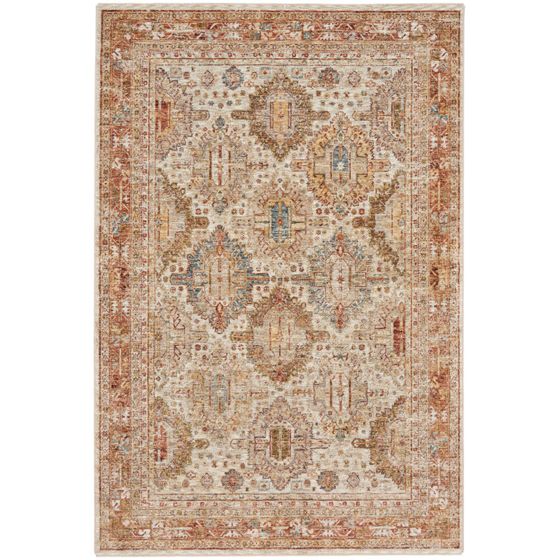 Hayhurst Persian Area Rug, Rectangle 3'11" x 5'11"