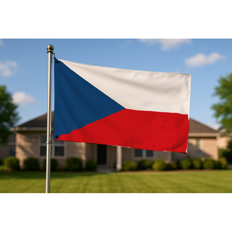 Drapeau de la République tchèque — Drapeau