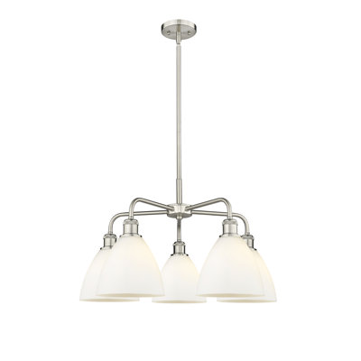 Lustre en forme de dôme à 5 lumières Amenda