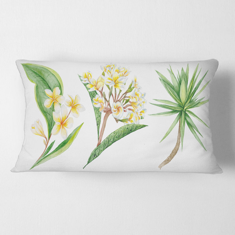 Floral Throw Pillow