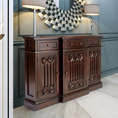 Canterbury Abbey Gothic 51.5'' Console Table
