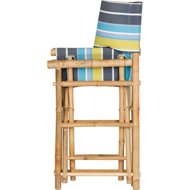 Chaise de réalisateur Yohana, Vert rayé