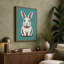 Curious Rabbit Modern - Wrapped Canvas-938676902-938676910