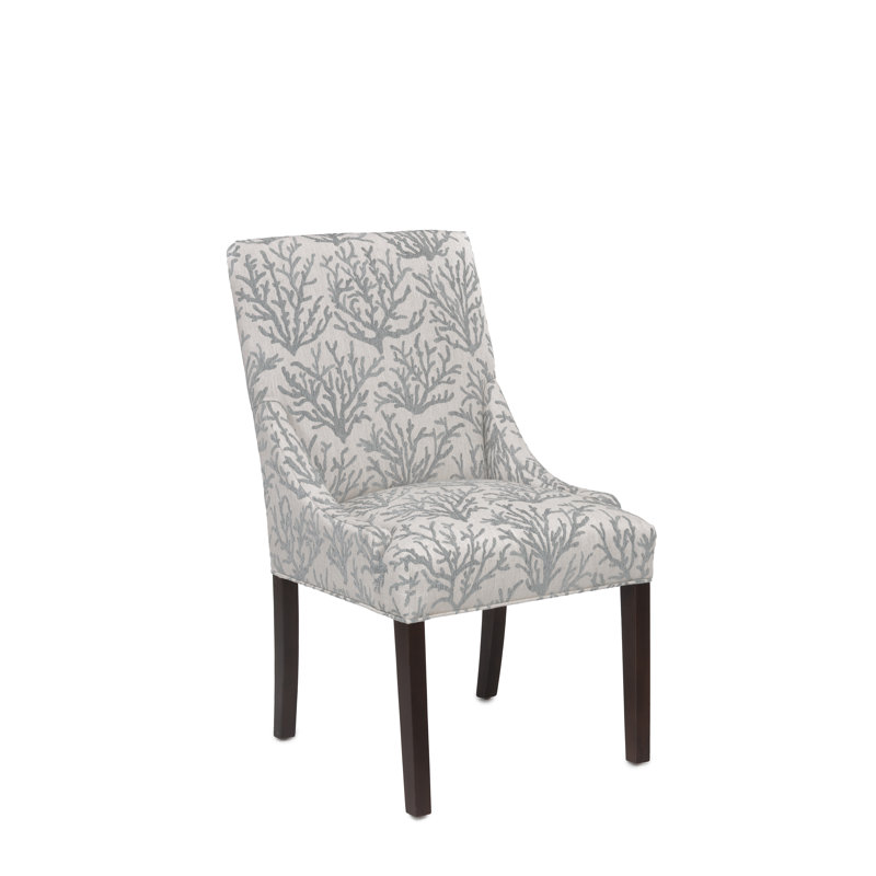 Chaise parsons Cleveland, Taupe crème, Espresso