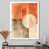 White Picture Framed