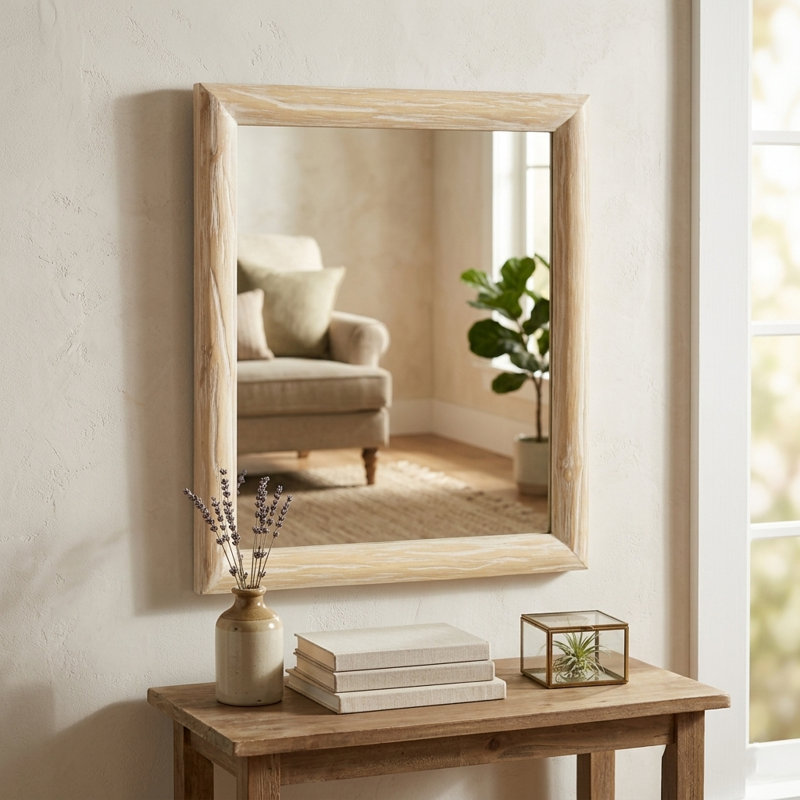 Miroir Crantor, Bois blanc