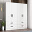 Armoire double avec 4 portes minces et 4 tiroirs! -105840264