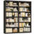 Modern 72.8"H Freestanding 6-Tier Bookcase, 62.9"W 12 Open Compartments Bookshelves  For Your Home Office, Library, Living Room-1872993419