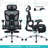 Ergonomic Full Mesh Executive Office Chair with 3D Lumbar Support, Reclining Desk Chair with Retractable Footrest, Adjustable Headrest & Multifunctional Armrests, 400lbs-1002447487
