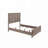 Wooden Panel Platform Bed