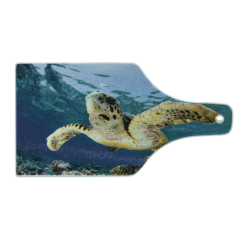 Planche à découper en verre trempé Ambesonne
