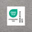Tapis gris texturé lavable à la machine à motif de chevrons Pown Town & Country Country-101377640