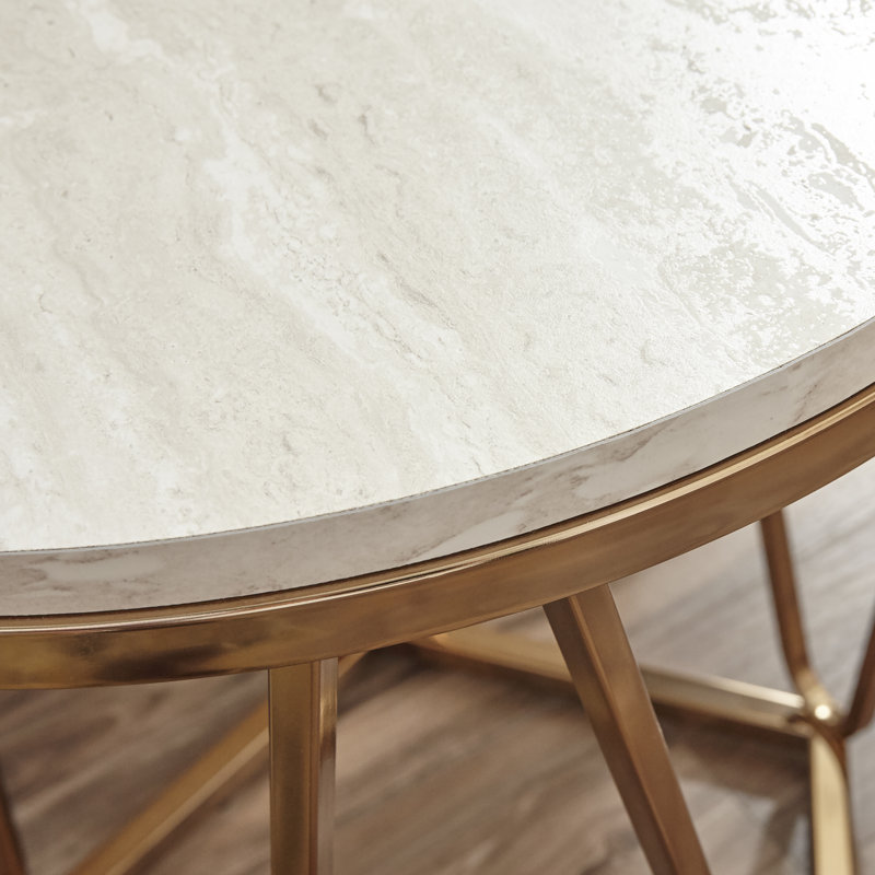 Table de bout Trygve, Doré
