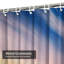 Rideau de douche avec 12 crochets Sunset-440642206