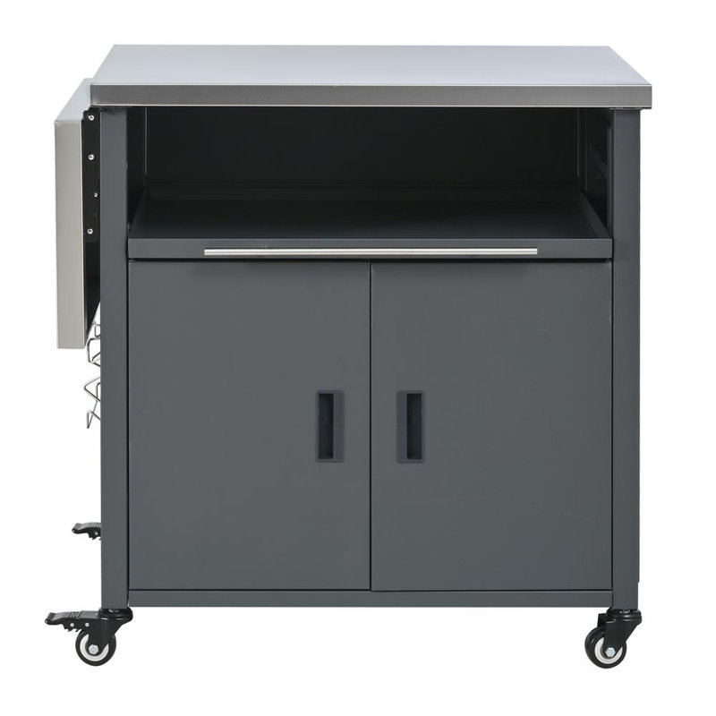 Smart Outdoor Kitchen Cart, Gray