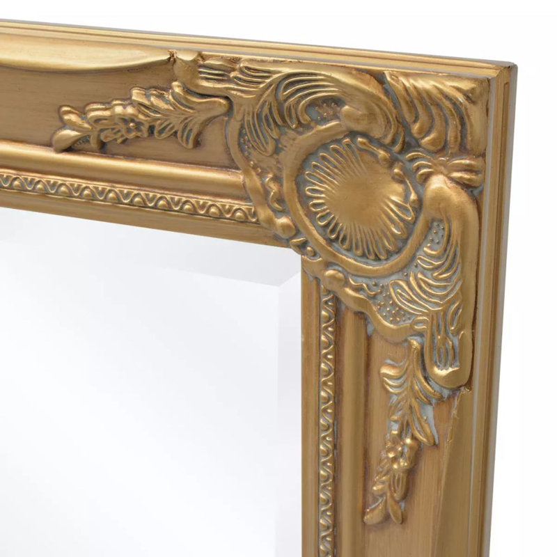 Miroir mural Miroir de salle de bain, Doré, 39,4 po x 19,7 po