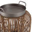 Seguis Tray Top Drum End Table