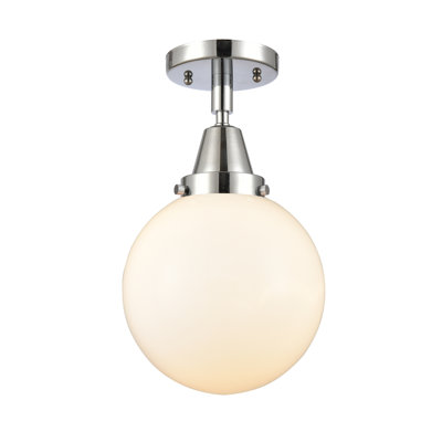 Alphonsa Glass Flush Mount