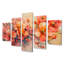 Rose et beige Summer Breeze Dogwood I - ensemble d'art mural cornouiller