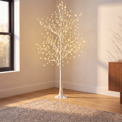 Warm White Copper Wire Tree Light Set