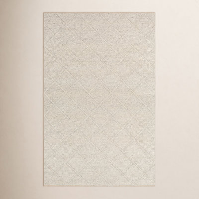 White Flatweave Oriental Rug