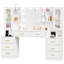 Elowen Dressing Table with Mirror，Modern Makeup Vanity Set for Bedroom