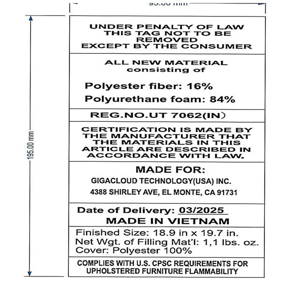 Product Dimensions