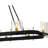 Alyworth 8-Light Matte Black Linear Chandelier